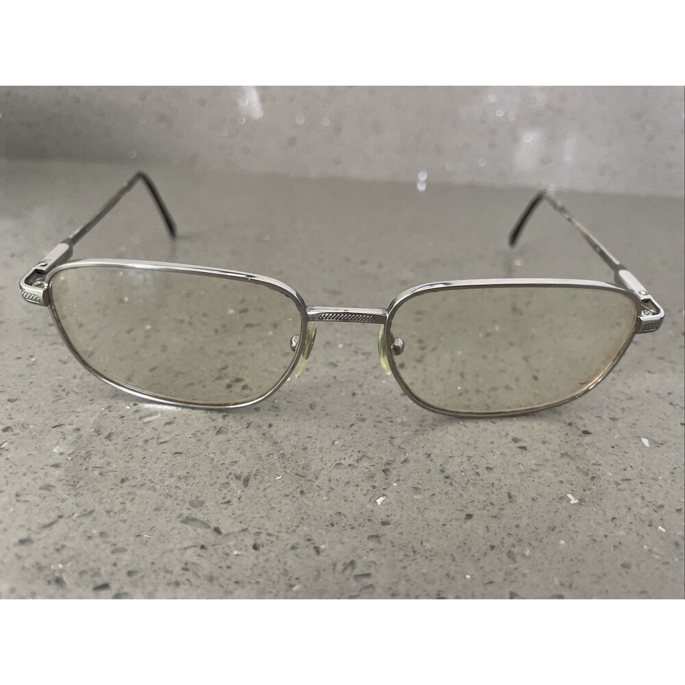 Sferoflex Eyeglasses 2086 268 56-17-140 Silver Metal Rectangle Frames ONLY Italy